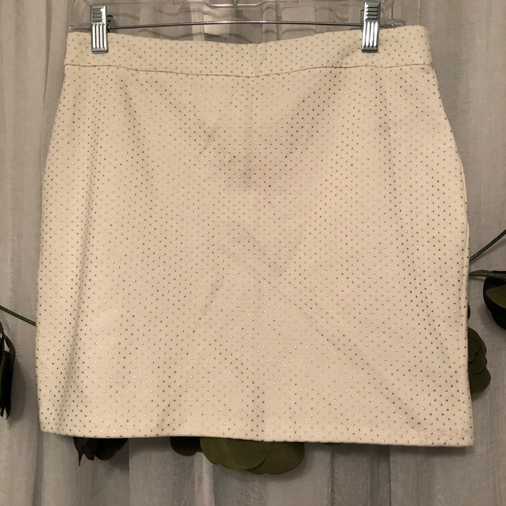 F21 FESTIVE BODYCON SKIRT